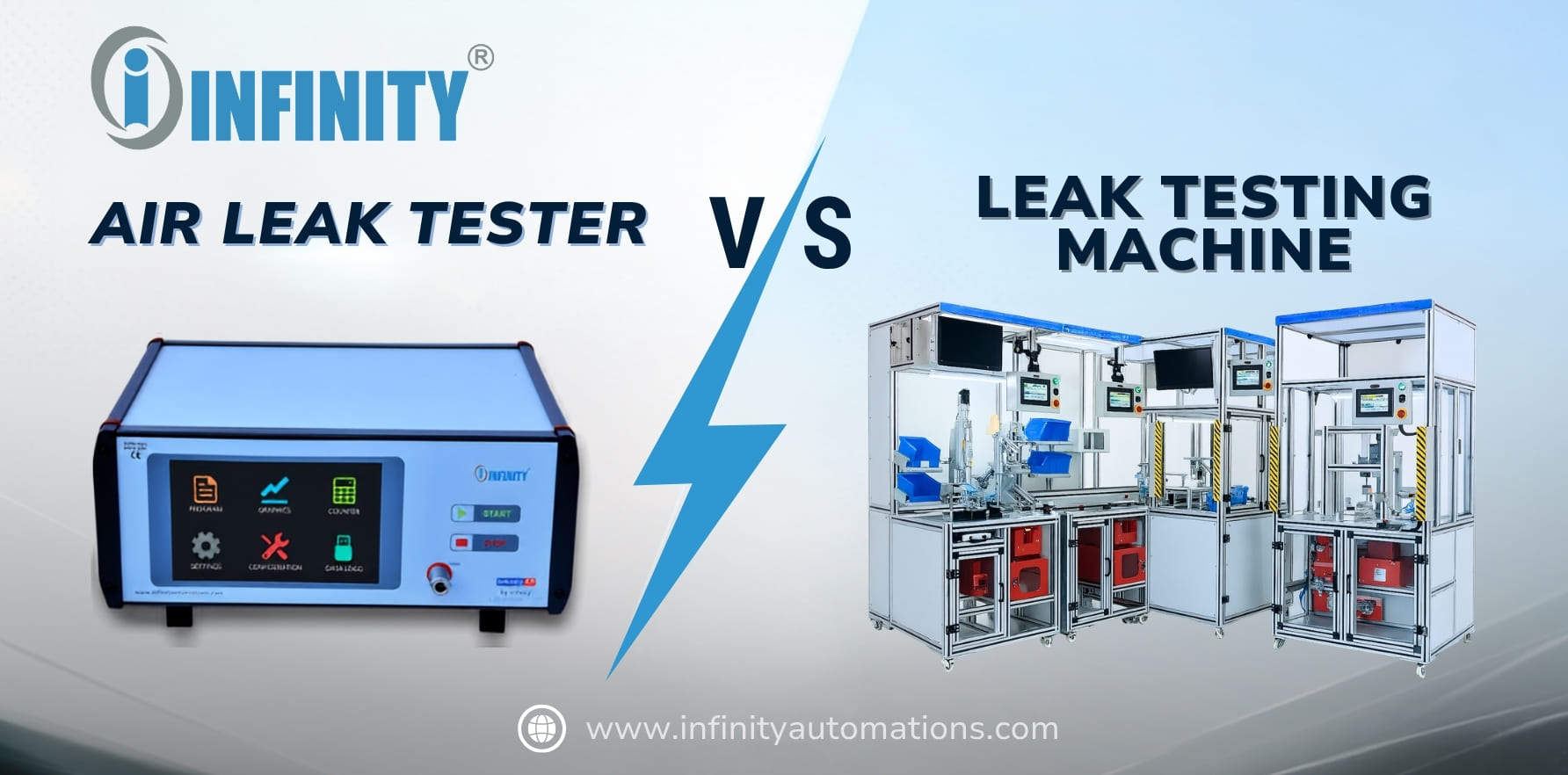 Air Leak Tester vs Leak Testing Machine