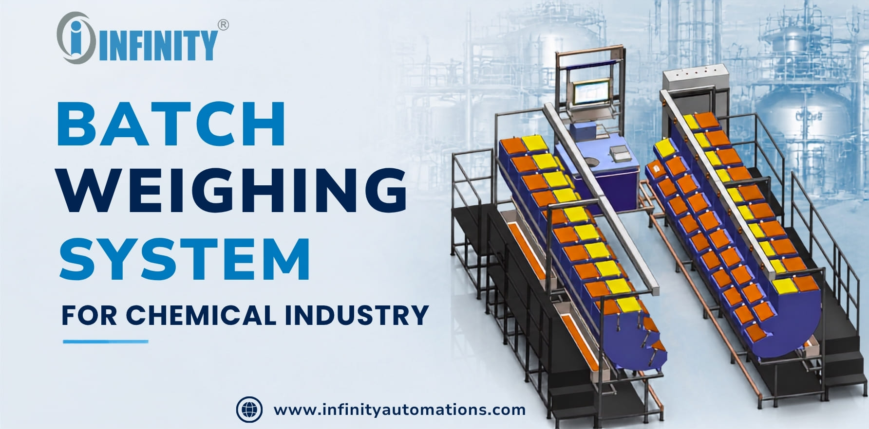 Batch Weighing System for Chemical Industry