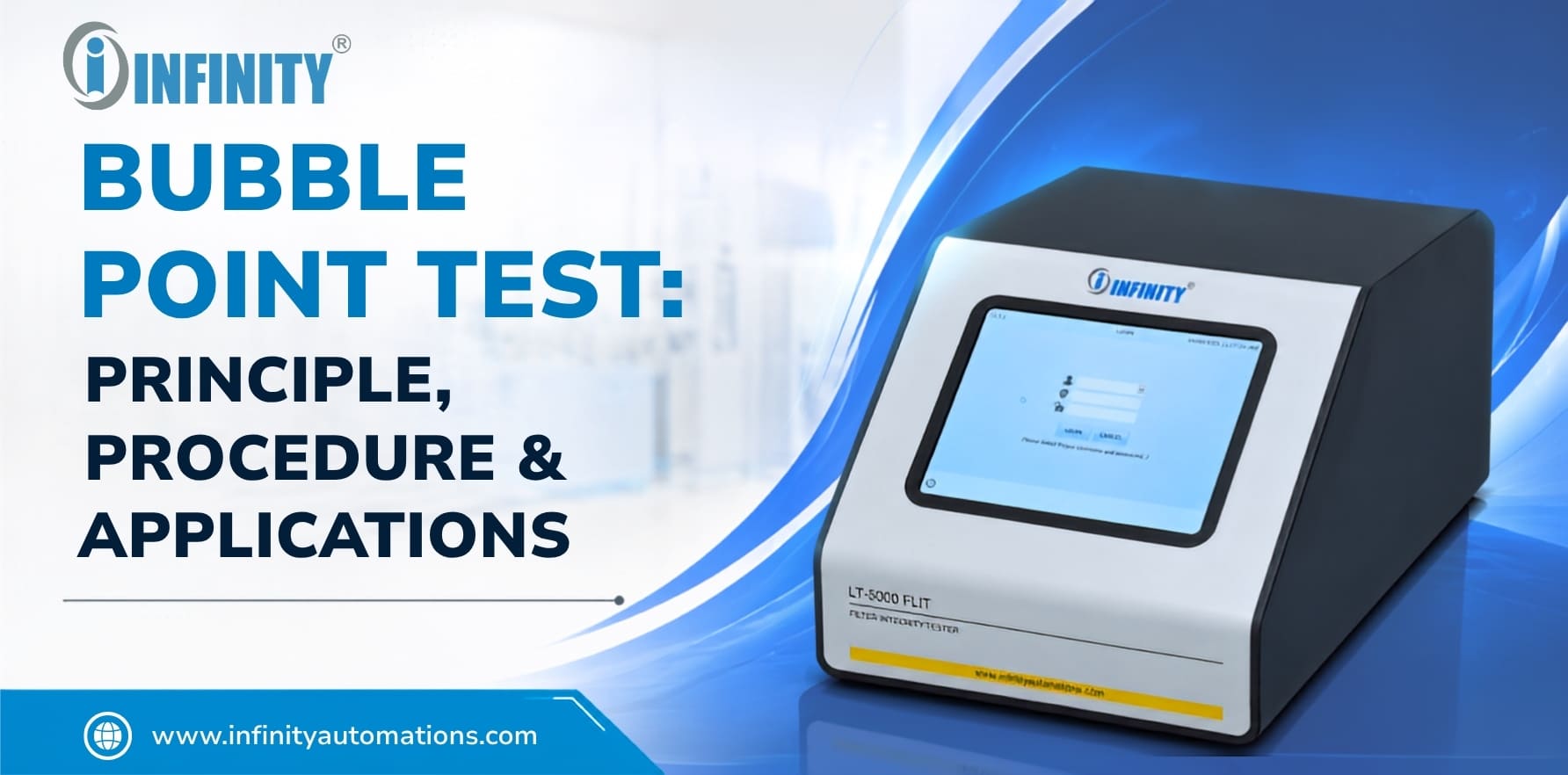 Bubble Point Test for filter integrity testing