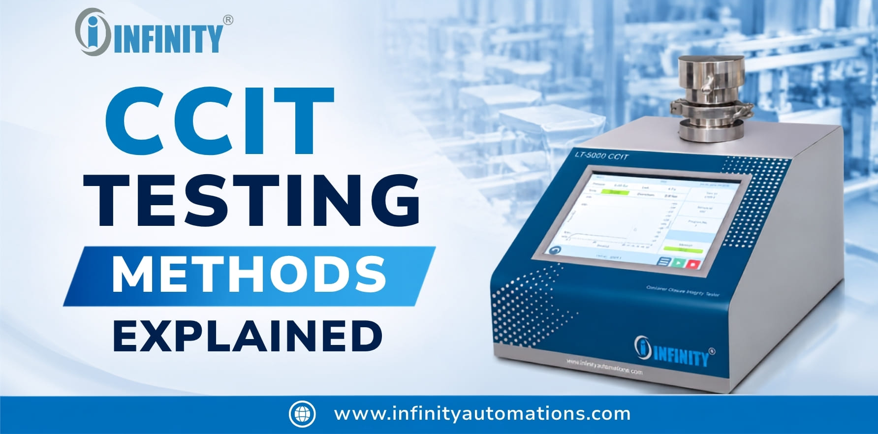 CCIT Testing Methods for pharmaceutical packaging